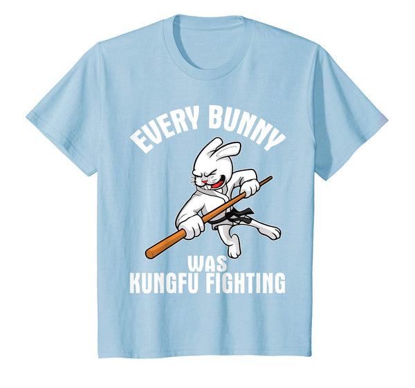 Every Bunny Was Kungfu Fighting Happy Easter Day Shirt
