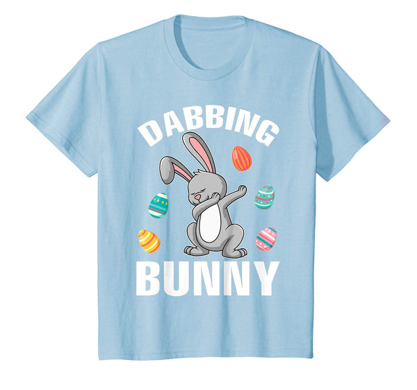 Bunny Rabbit Dabbing Around Easter Eggs Shirt Dabbing Bunny