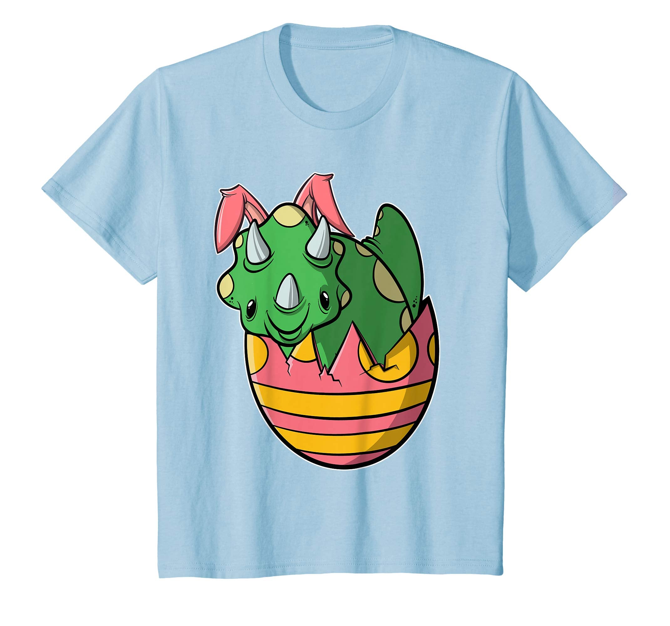 Dinosaur Bunny Easter T Shirt for Boys, Girls, & Adults