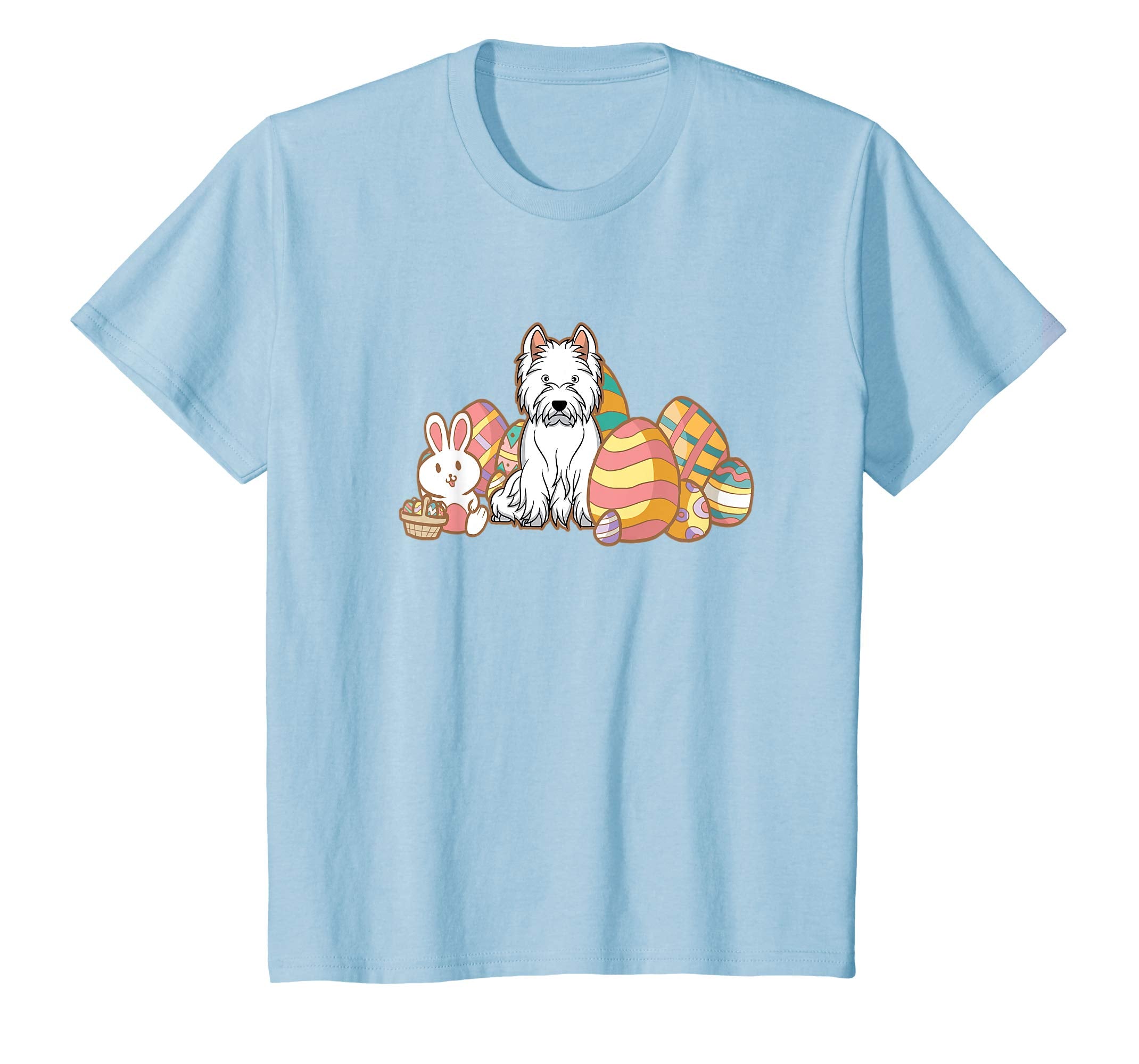 Easter West Highland Terrier Dog T-Shirt Gift