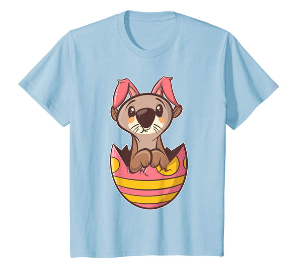 Otter Bunny Easter T Shirt for Boys, Girls, &amp; Adults