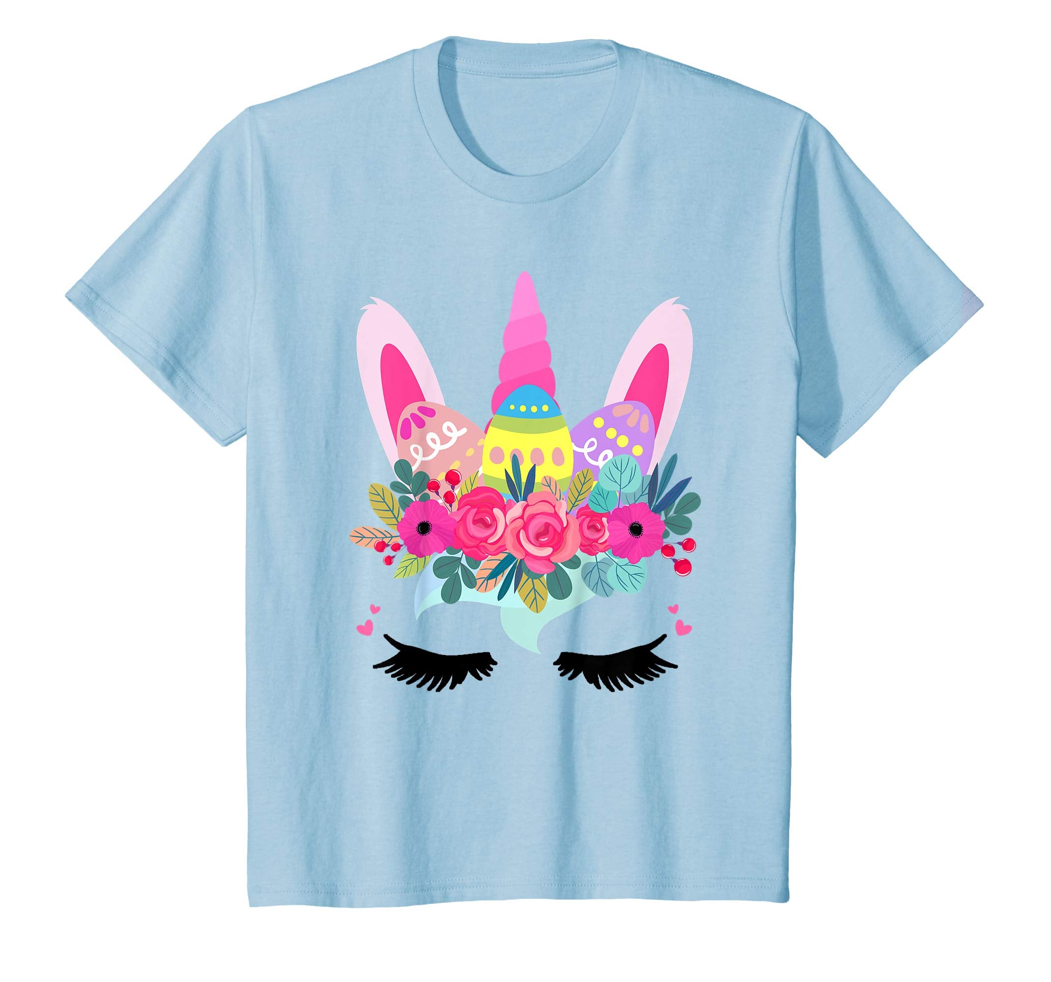 Easter Unicorn Egg T-shirt Kids Boys Girls