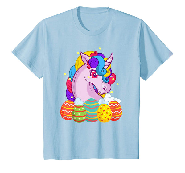 Cute Unicorn Easter Egg T-Shirt Gifts for Mom Daughter
