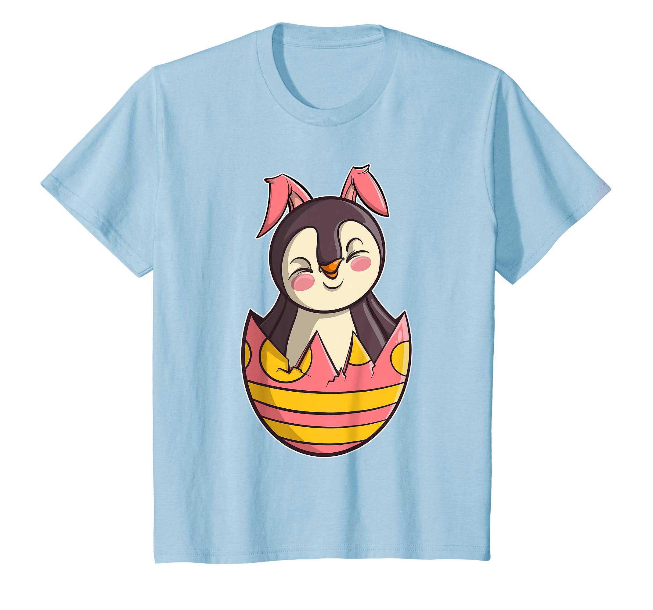 Penguin Bunny Easter T Shirt for Boys, Girls, & Adults