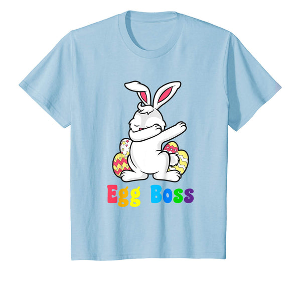 Egg Boss Hunt Dabbing Bunny Easter T Shirt For Kids 2019