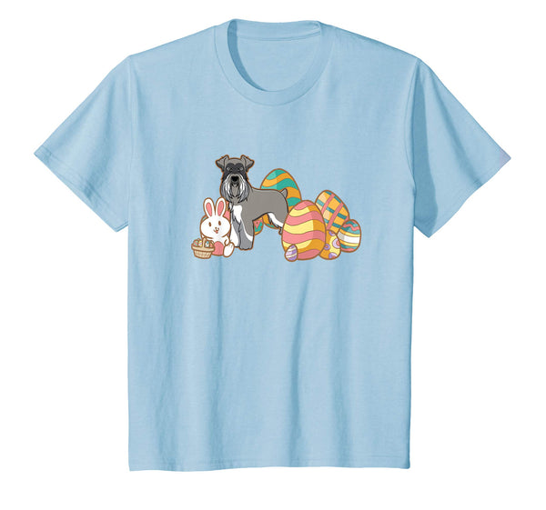 Easter Schnauzer Dog T-Shirt Gift