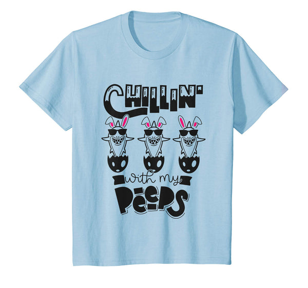 Chillin' With My Peeps Easter Bunny T-Shirt