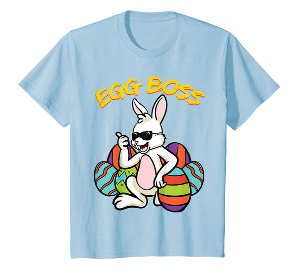 Egg Boss Shirt Easter Day Gift Idea Cool Rabbit Eggs Holiday