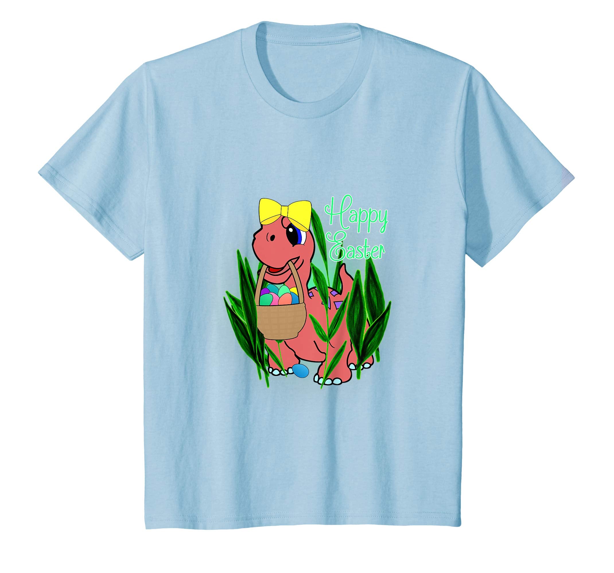Easter Dinosaur Baby T-Rex Easter Egg TShirt For Girls