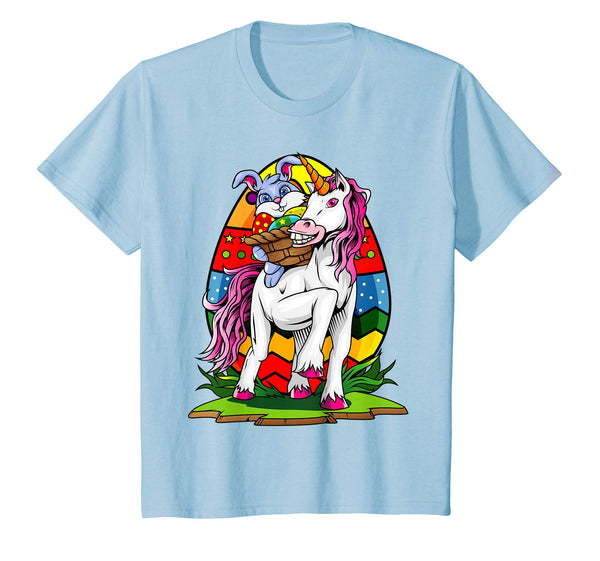 Funny Easter Bunny Unicorn Eggs T-Shirt For Men Women Teens