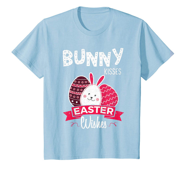 Bunny Kisses Easter Wishes Easter Bunny Tshirt