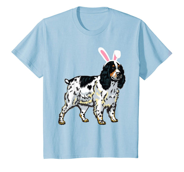 Pomeranian Dog With Bunny Rabbit Hat Easter Happy Day Shirt