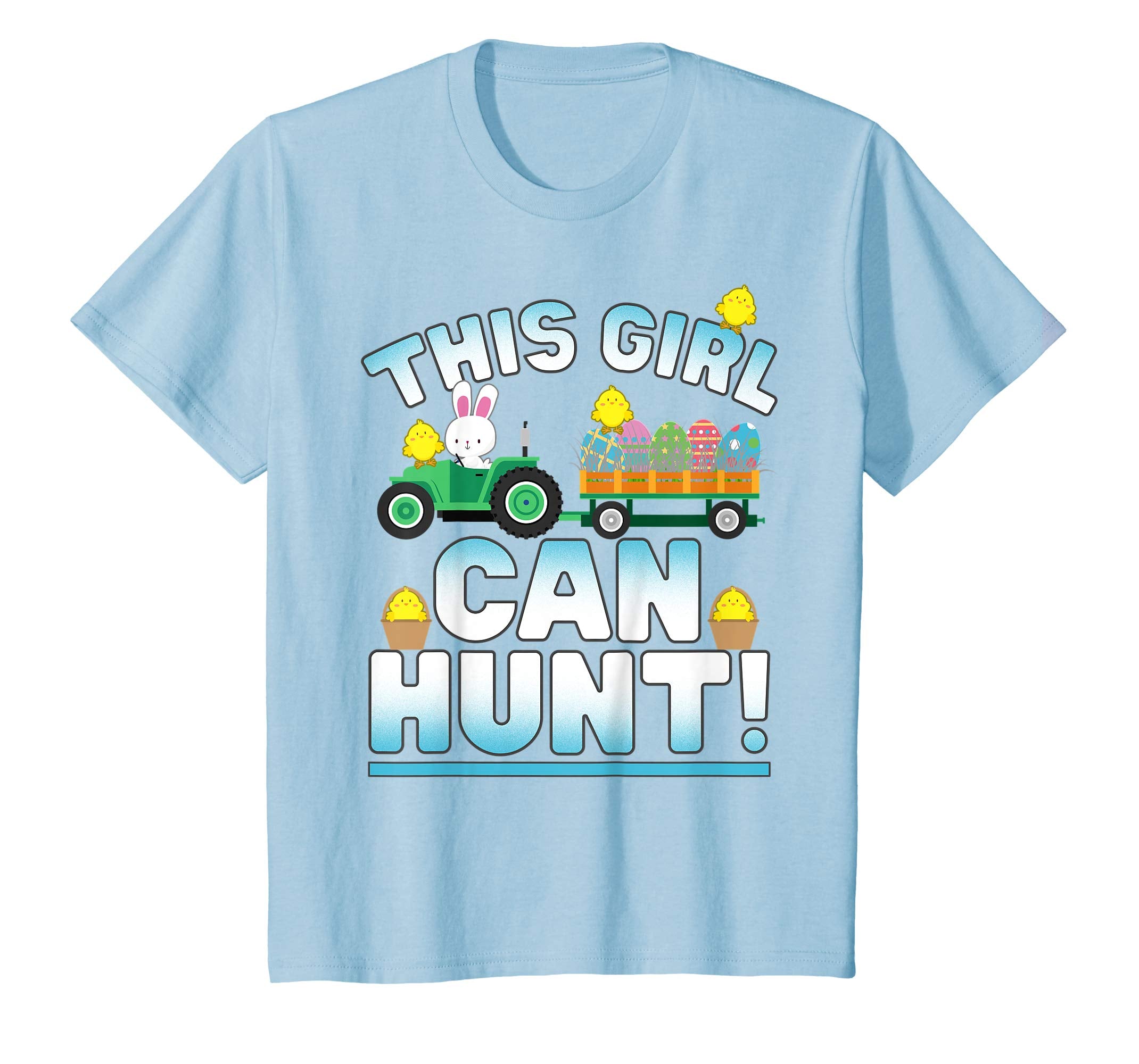 This Girl Can Hunt Shirt Easter Egg Hunting Shirt Kids Cute