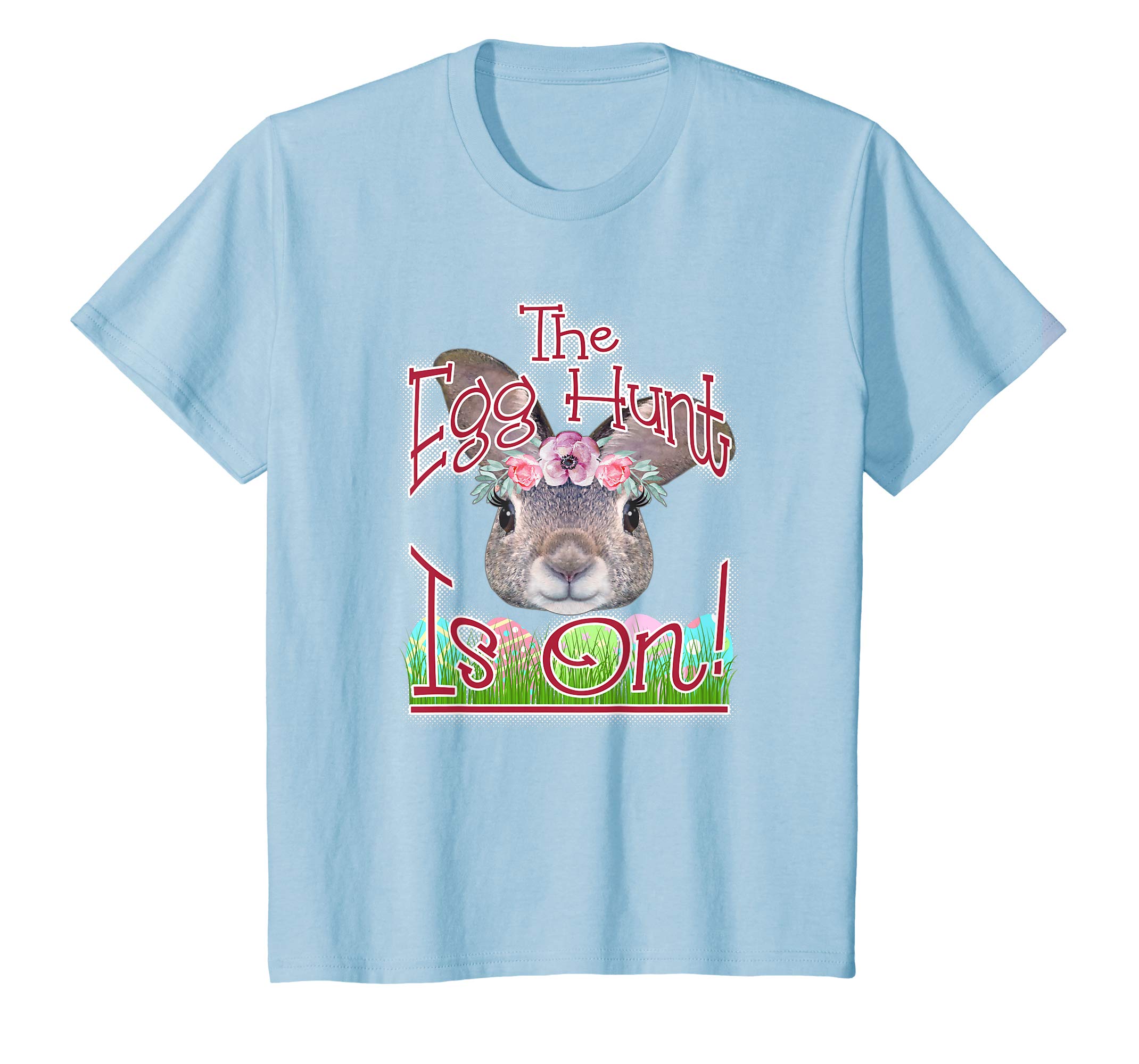 The Egg Hunt Is On Shirt Easter Egg Hunting Shirt For Girls