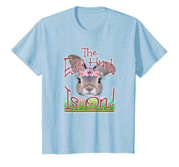 The Egg Hunt Is On Shirt Easter Egg Hunting Shirt For Girls