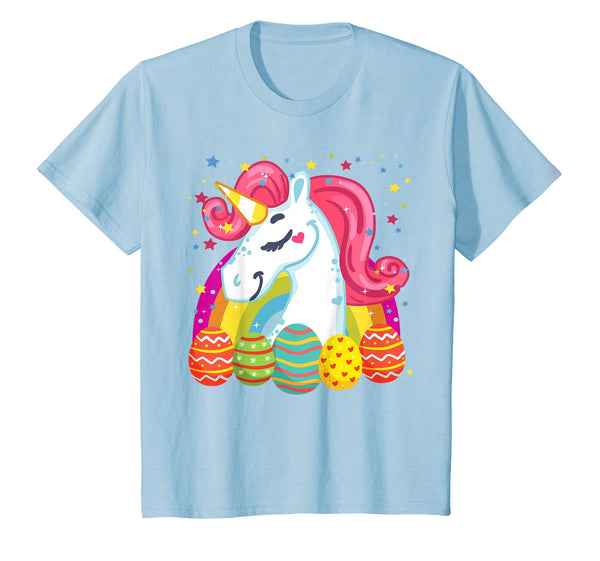 Unicorn Easter Eggs T-Shirt Gifts for Kids Boys Girls