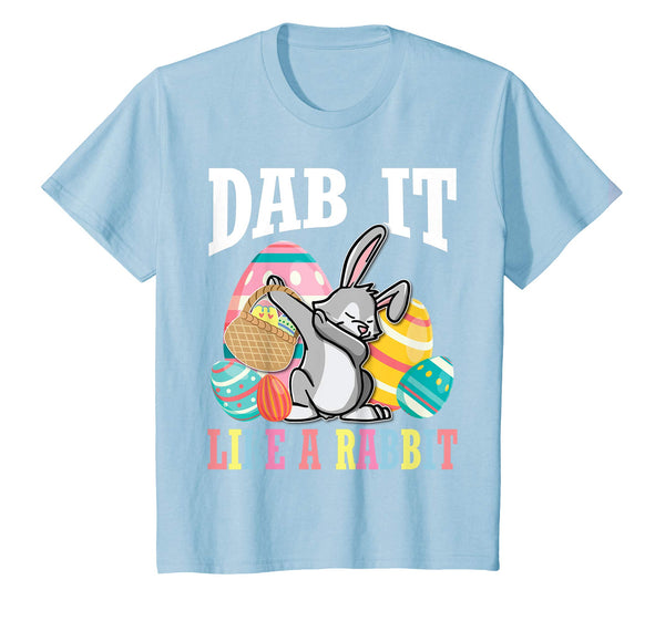 Lovely Bunny Dabbing Easter Eggs Shirt Dab It Like A Rabbit