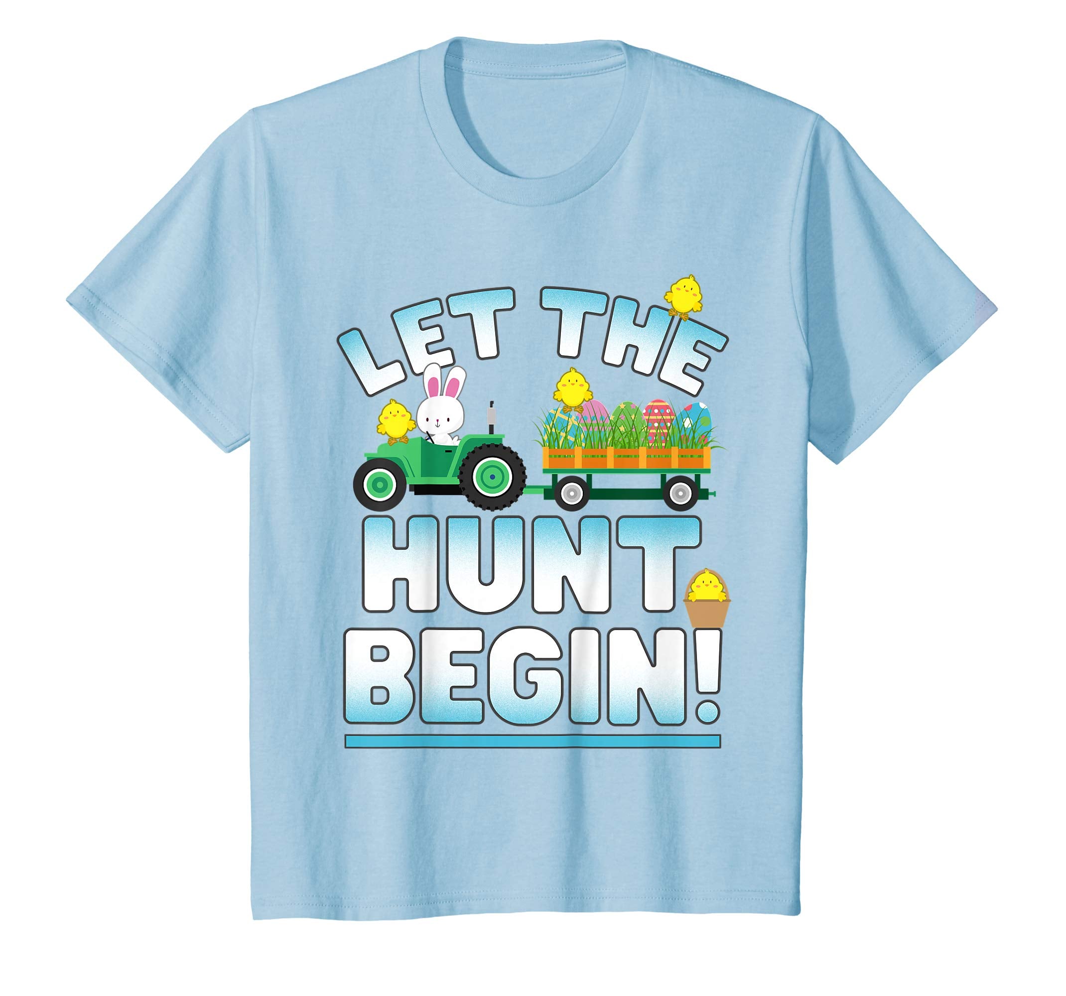 Let The Hunt Begin Shirt Easter Egg Hunting Shirt Kids Cute
