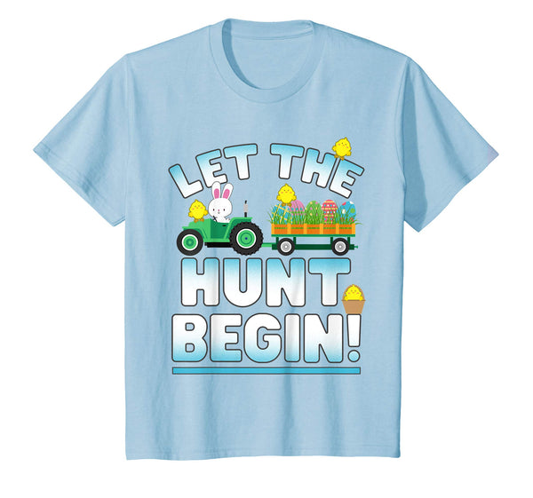 Let The Hunt Begin Shirt Easter Egg Hunting Shirt Kids Cute