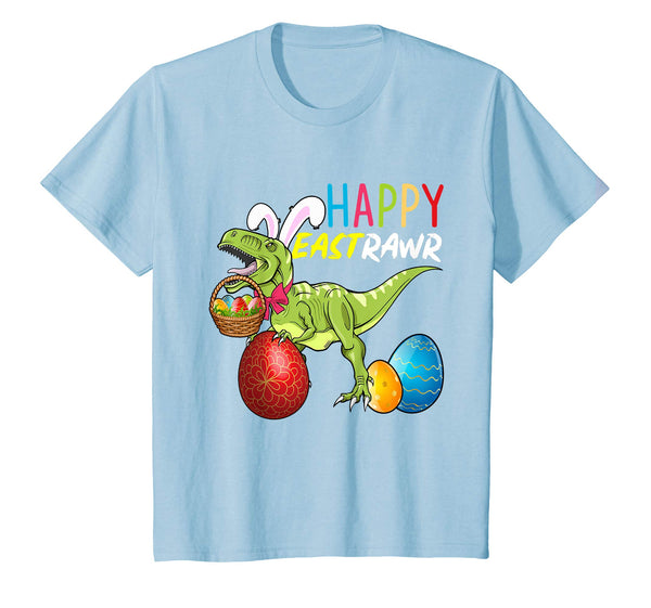 Happy Eastrawr T-Rex Easter Bunny Eggs Funny T-Shirt