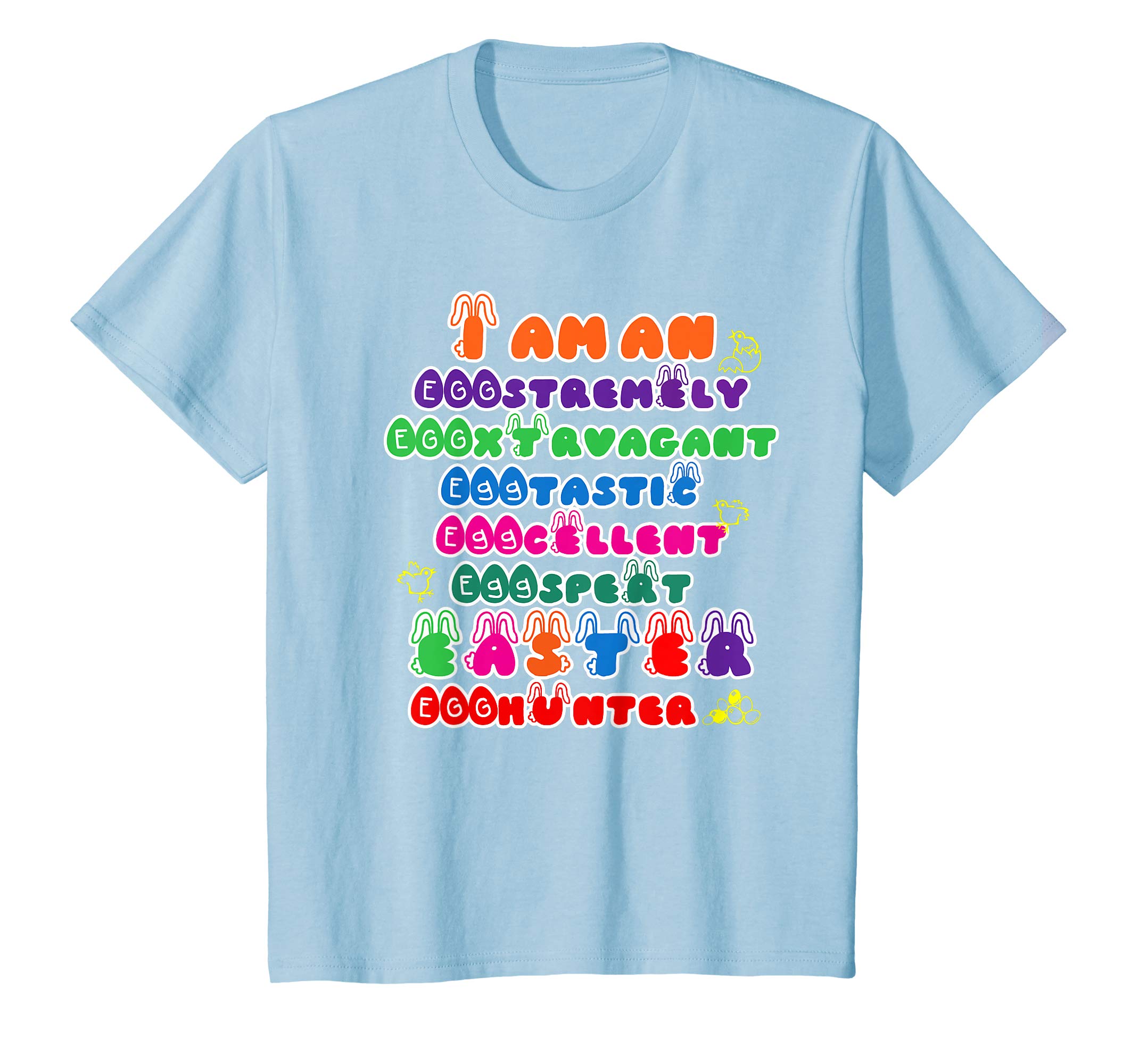 Easter tshirt For Boys Girls EggSpert EggCellent Eggs Hunter