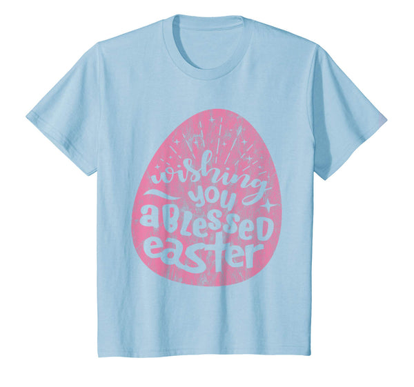 Wishing You A Blessed Easter T-Shirt Gift Women