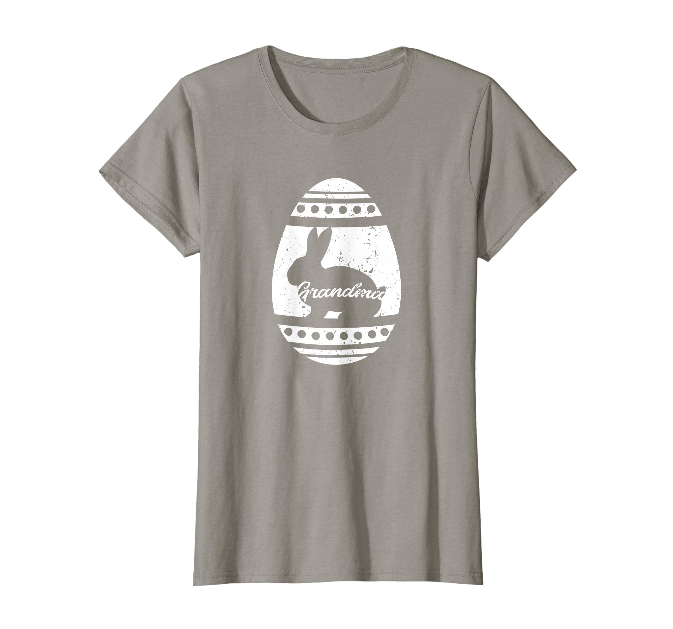 Womens Grandma Rabbit Easter Egg T-Shirt Easter Bunny Gift for Mom