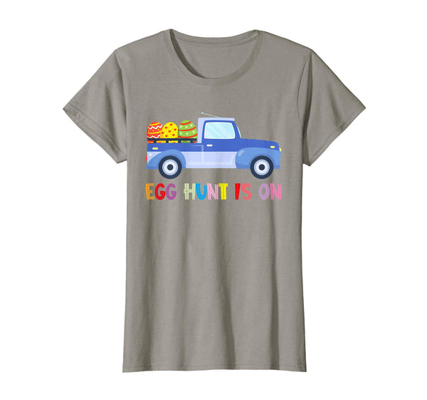 Happy Easter Truck Egg Hunt Is On Kids Boys Girls Shirt Gift