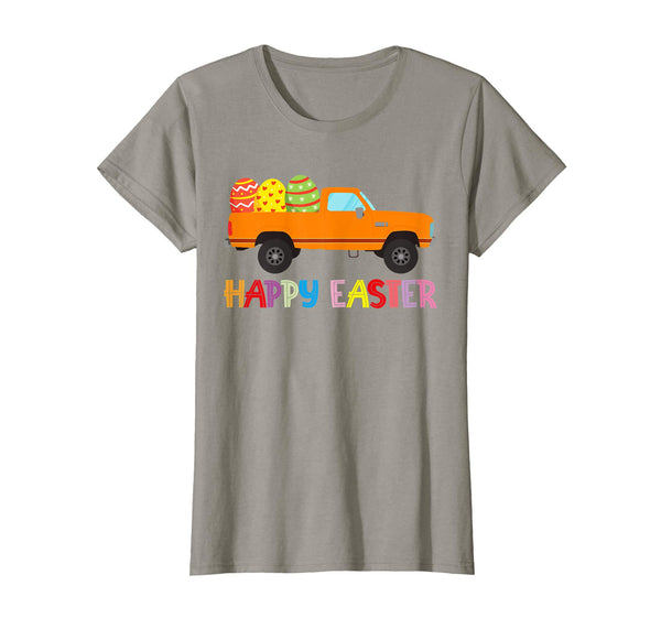 Happy Easter Truck Egg Hunt Is On Kids Boys Girls Shirt Gift