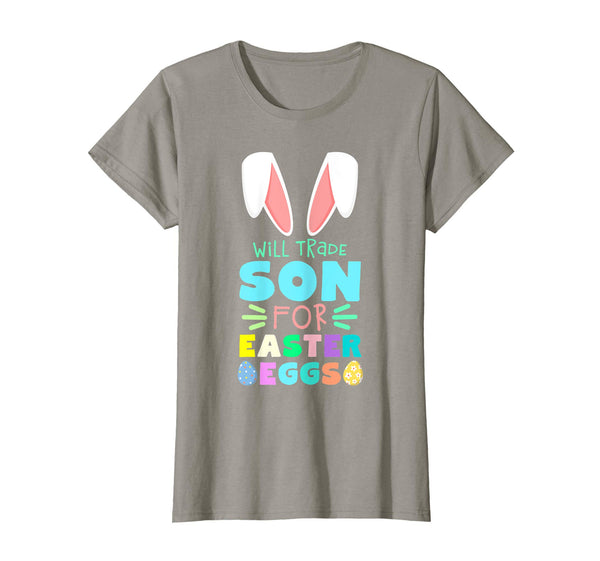 Will Trade Son For Eggs Happy Easter Kids Boys Girls T Shirt