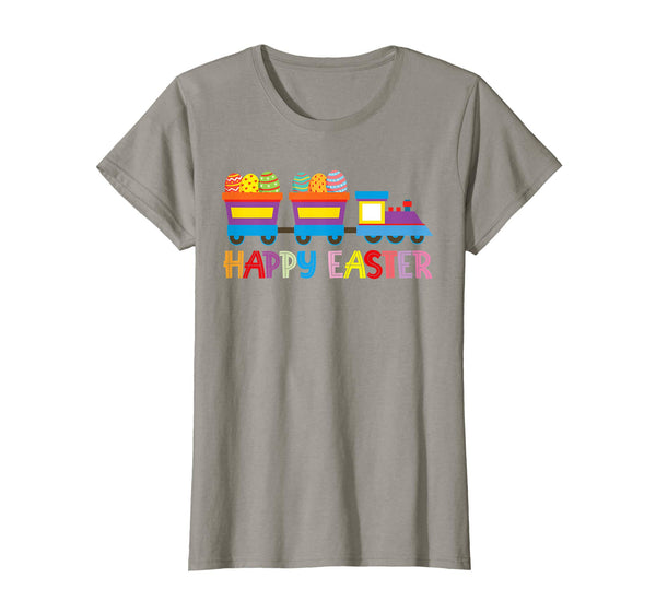 Happy Easter Train Egg Hunt Kid Boys Girls Outfit Gift Shirt