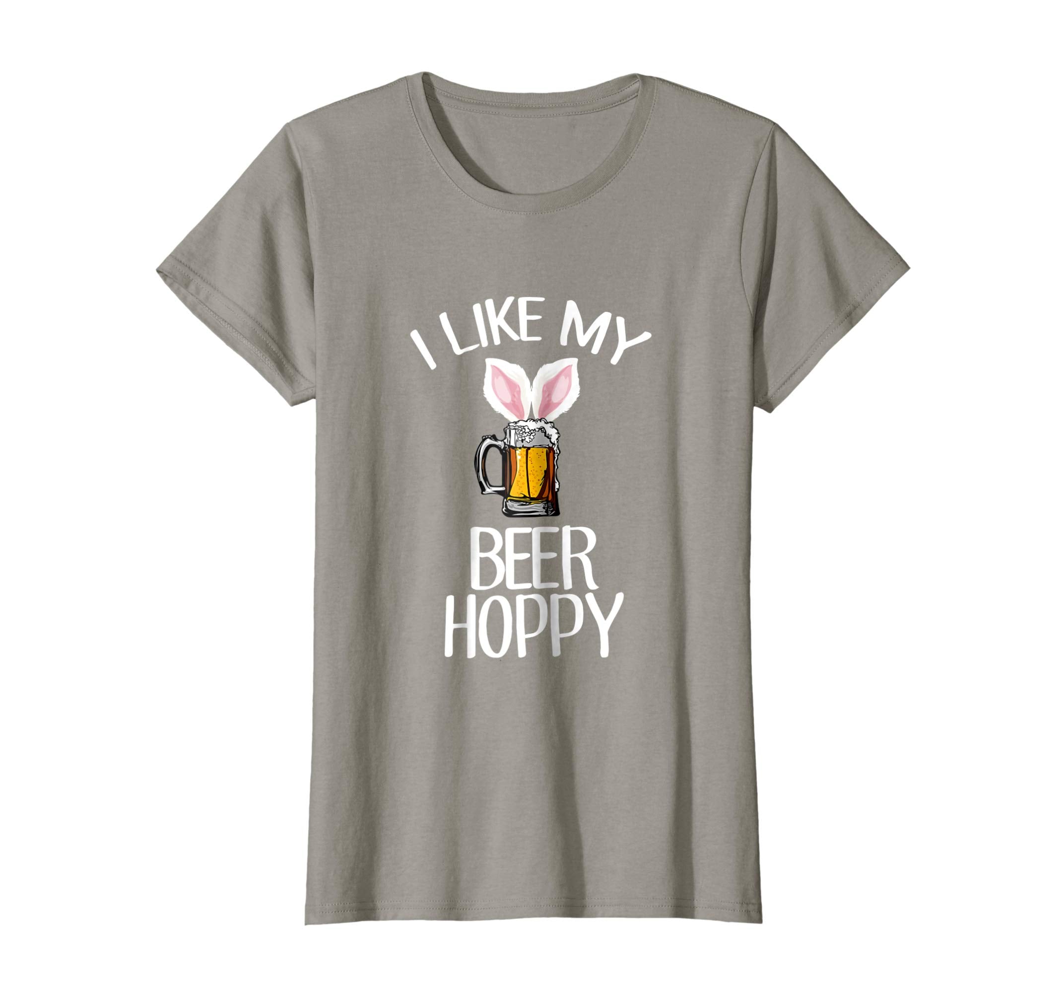 I Like My Beer Hoppy T-Shirt Funny Easter Drinking Humor