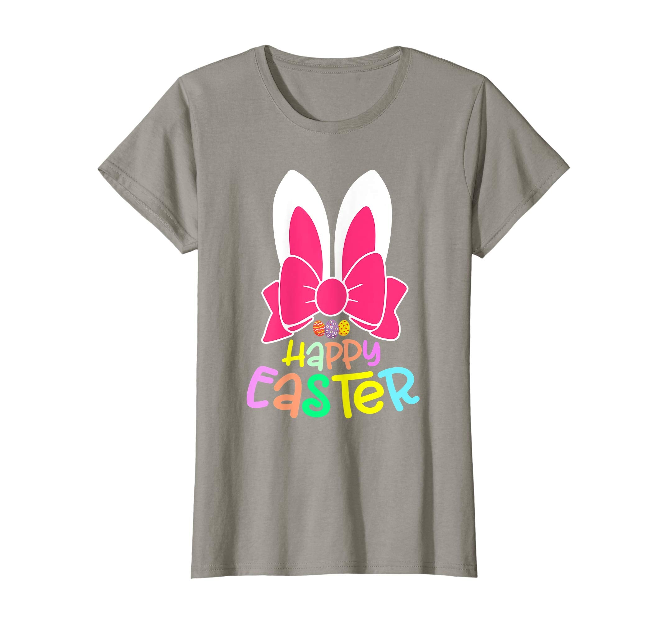 Bunny Ears Eggs Happy Easter Kids Boys Girls T Shirt Gift