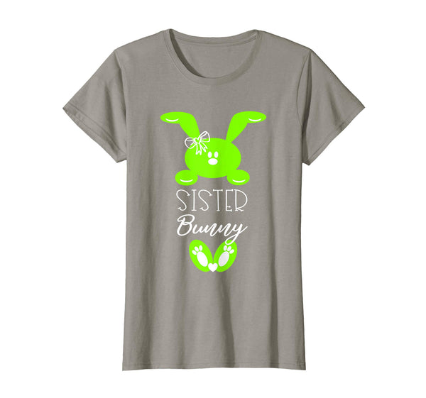 Sister Costume Shirt Easter Bunny Cute Matching Family Gift