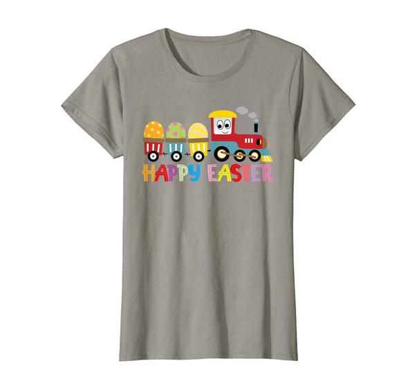 Happy Easter Train Egg Hunt Kid Boys Girls Outfit Gift Shirt