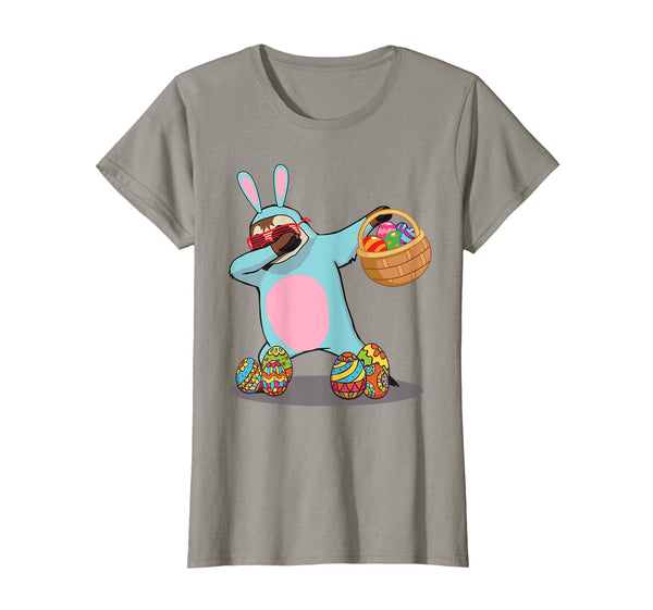 Cute Dabbing Sloth Easter Bunny Egg Basket Tshirt Gifts