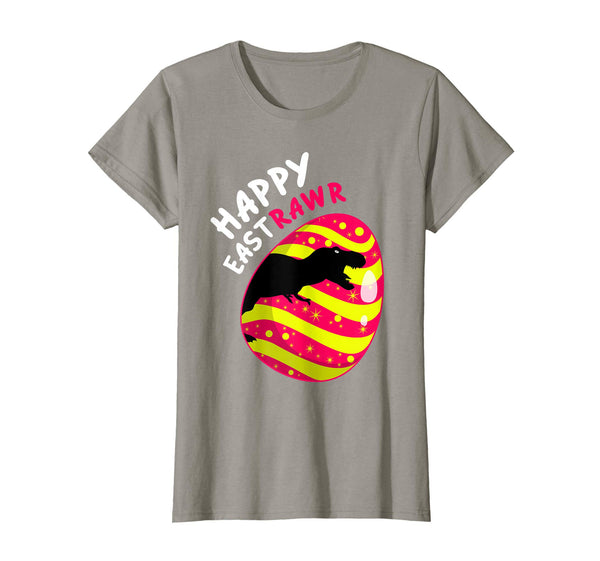 Kids T Rex Dinosaur Easter TShirt Funny Happy Eastrawr Shirt