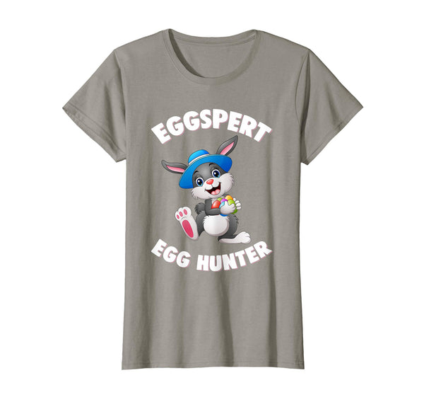 Eggspert Egg Hunter Happy Easter Kids Boys Girls T Shirt