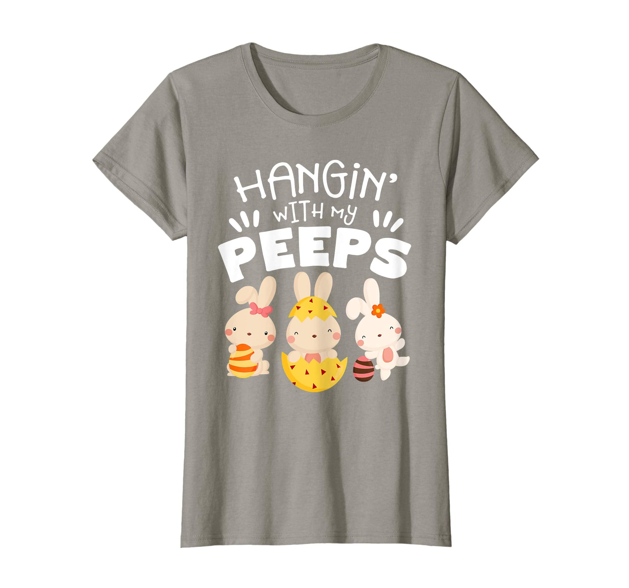Hanging With My Peeps Happy Easter Kids Boys Girls T Shirt