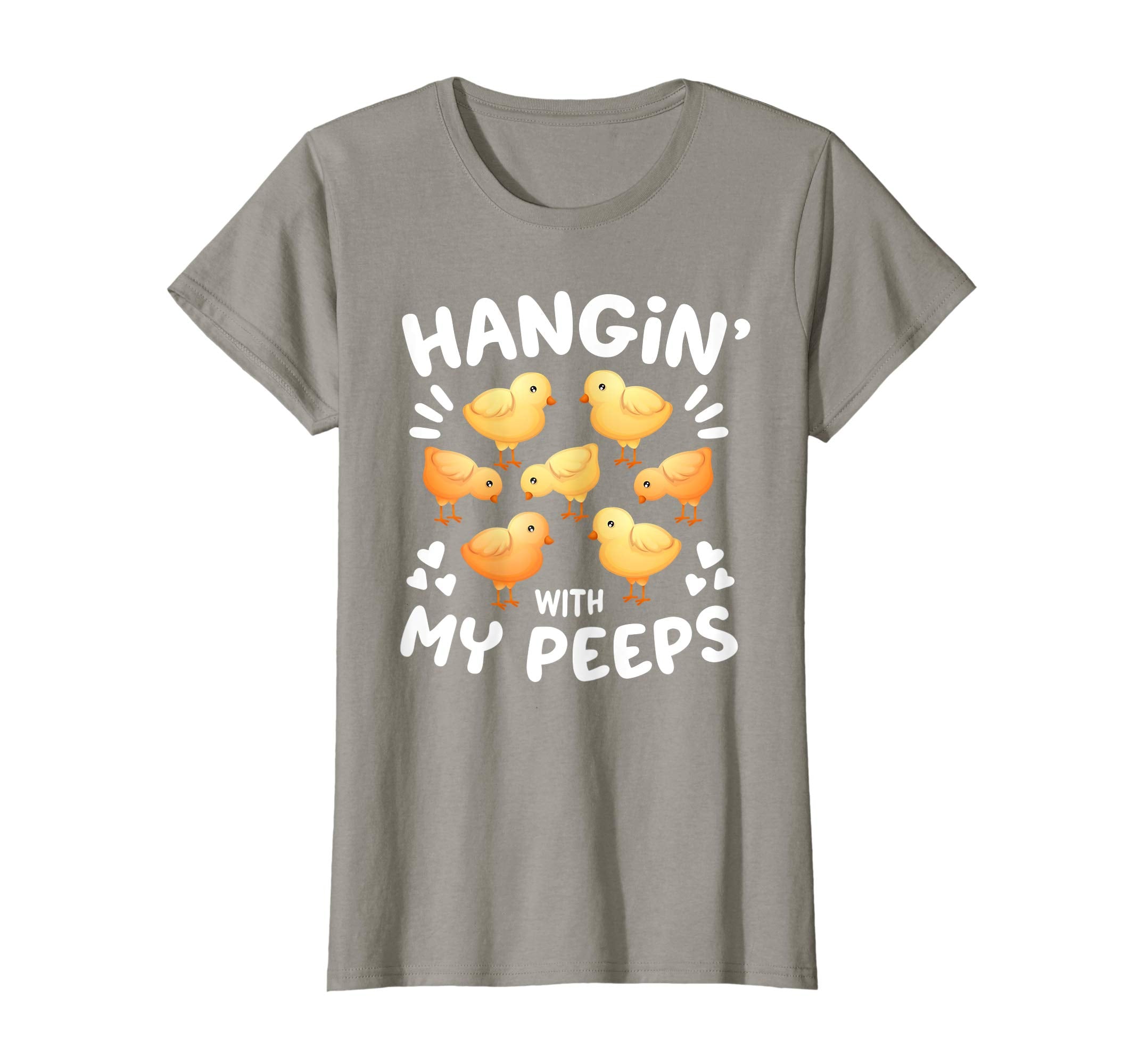 Hanging With My Peeps Happy Easter Kids Boys Girls T Shirt