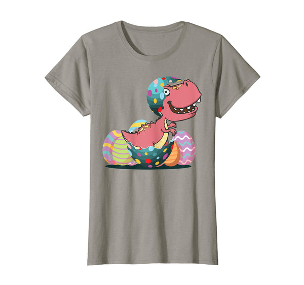 Cute Easter Eggs Dinosaur- Shirts Gifts For Boys Girls