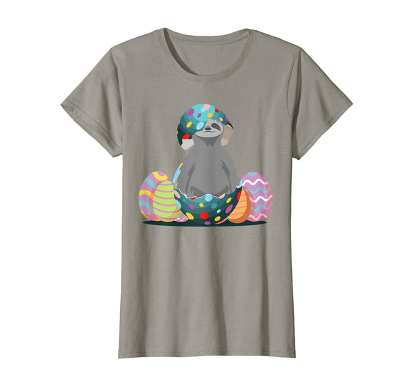 Cute Easter Eggs Sloth Shirts Gifts For Boys Girls
