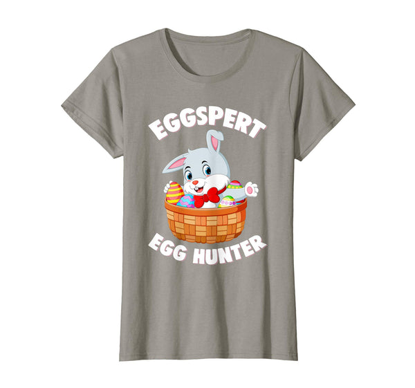 Eggspert Egg Hunter Happy Easter Kids Boys Girls T Shirt