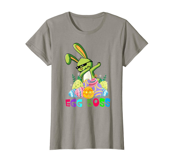 Cute Dabbing Egg Boss-Easter Bunny TShirt For Boys Girls Kid