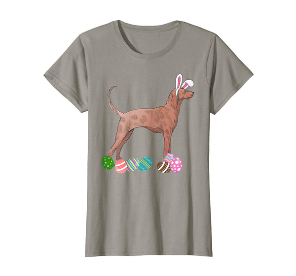 Greyhound Dressed As Easter Bunny With Rabbit Ears T-Shirt