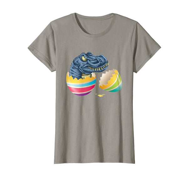 Boys Dinosaur Easter Eggs Empty TShirt Funny T Rex Gift Idea