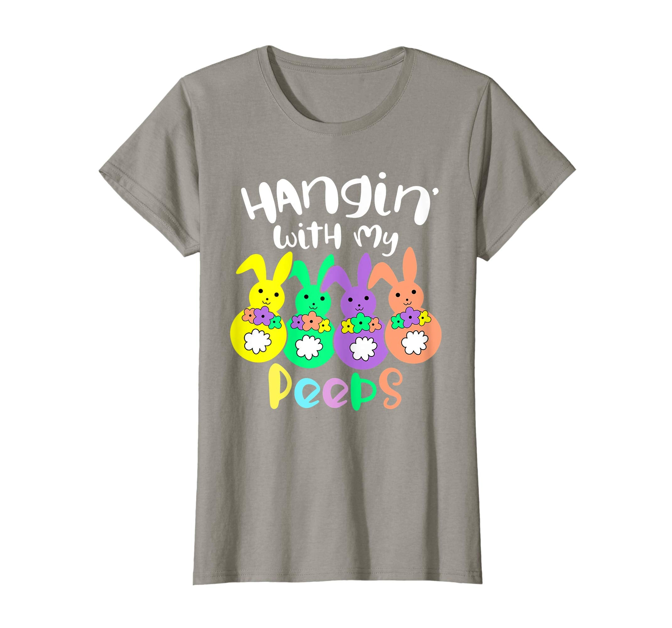 Hanging With My Peeps Happy Easter Kids Boys Girls T Shirt