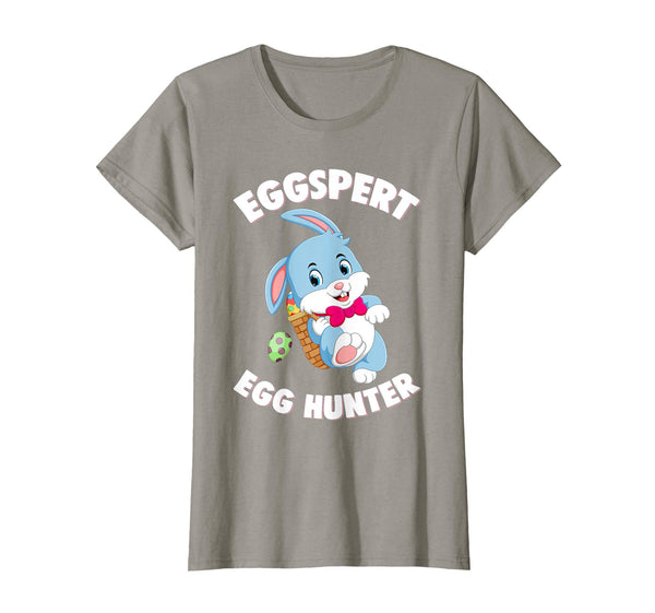 Eggspert Egg Hunter Happy Easter Kids Boys Girls T Shirt