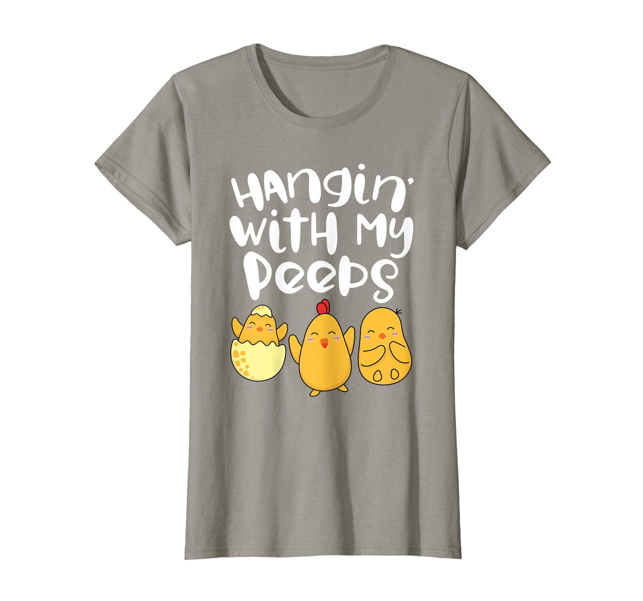 Hanging With My Peeps Happy Easter Kids Boys Girls T Shirt