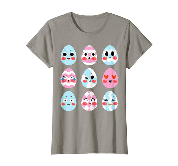 Funny Emoji Easter Eggs Shirt Kids Gifts